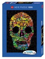 Doodle Skull Standard 1000 Teile