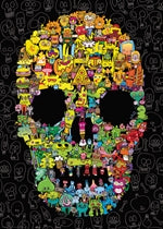 Doodle Skull Standard 1000 Teile