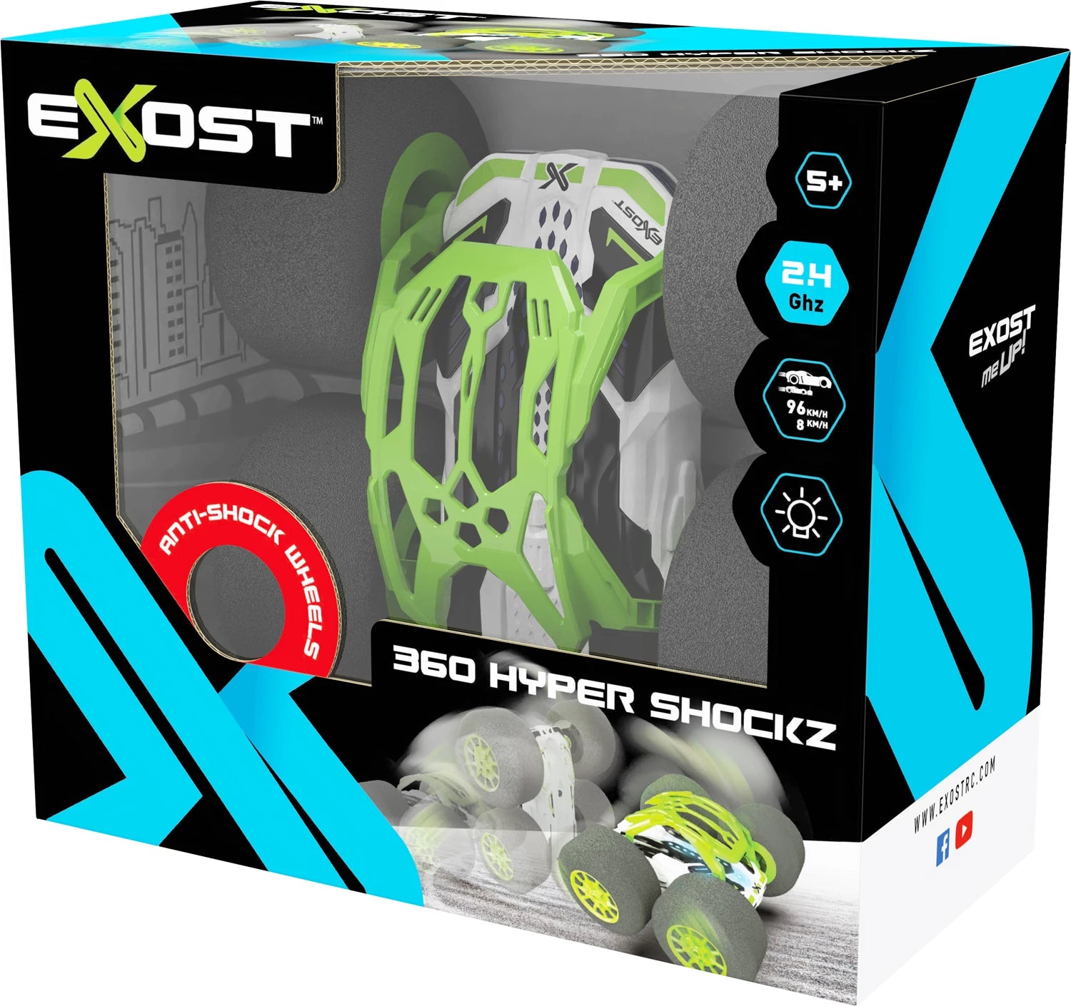Exost 360 Hyper Shockz, 2.4 GHz