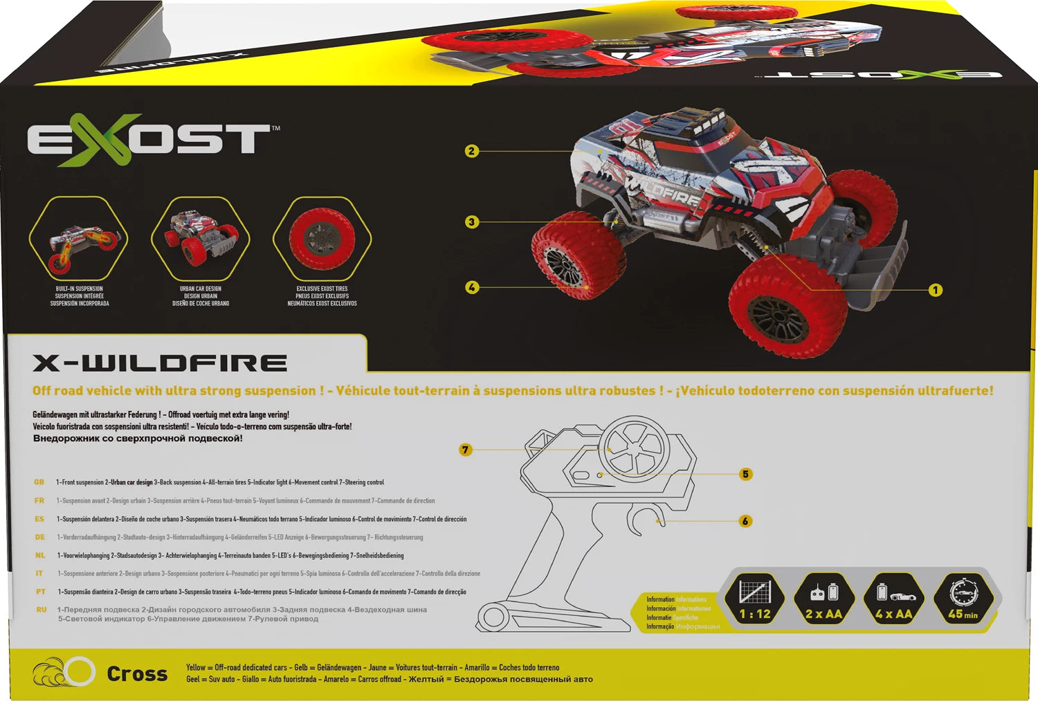 Exost X-Wildfire, 2.4 GHz