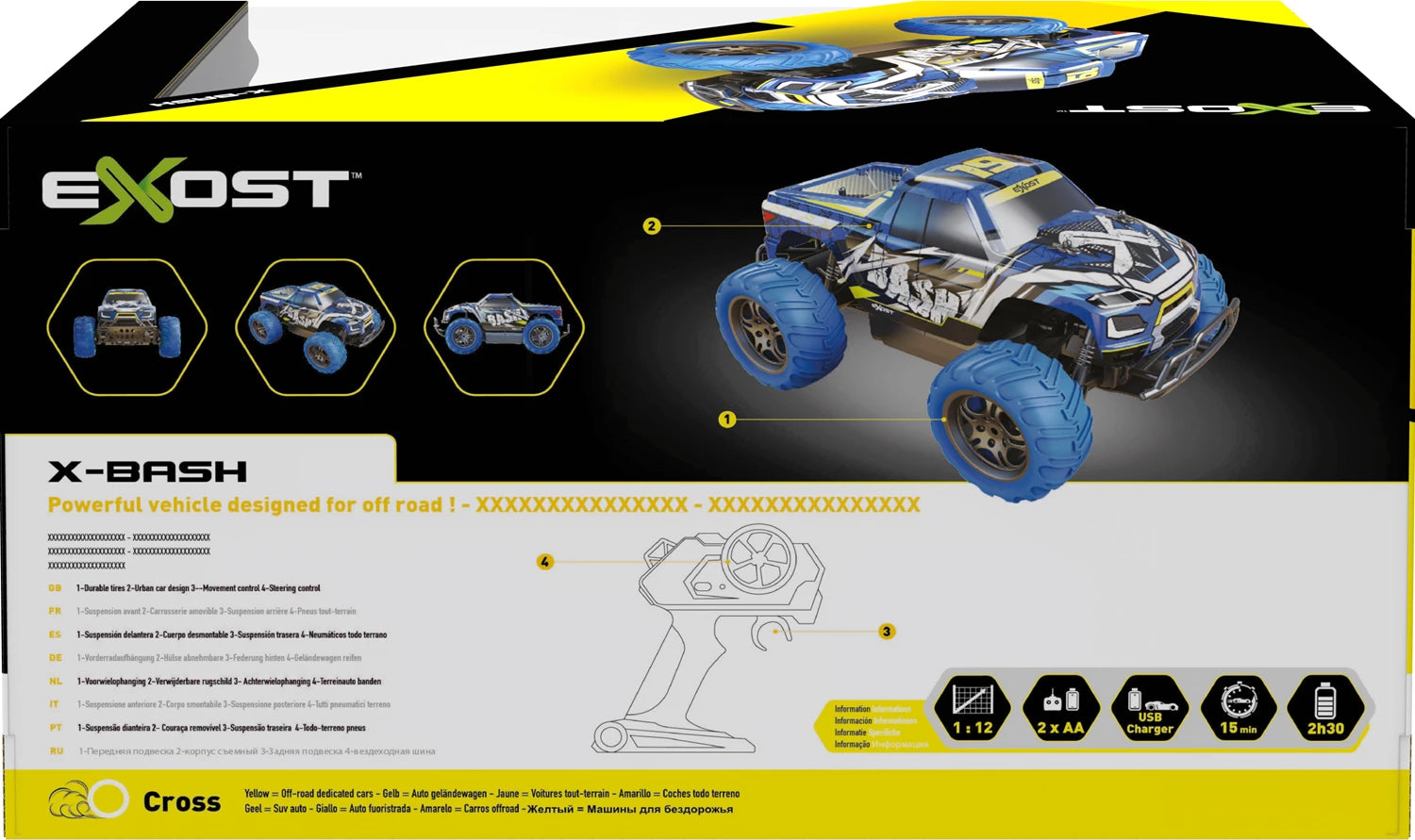 Exost X-Bash, 2.4 GHz