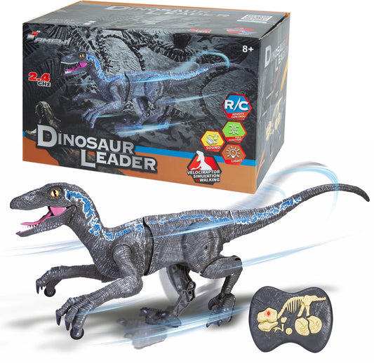 Dinosaurier grau / blau, 2.4 GHz