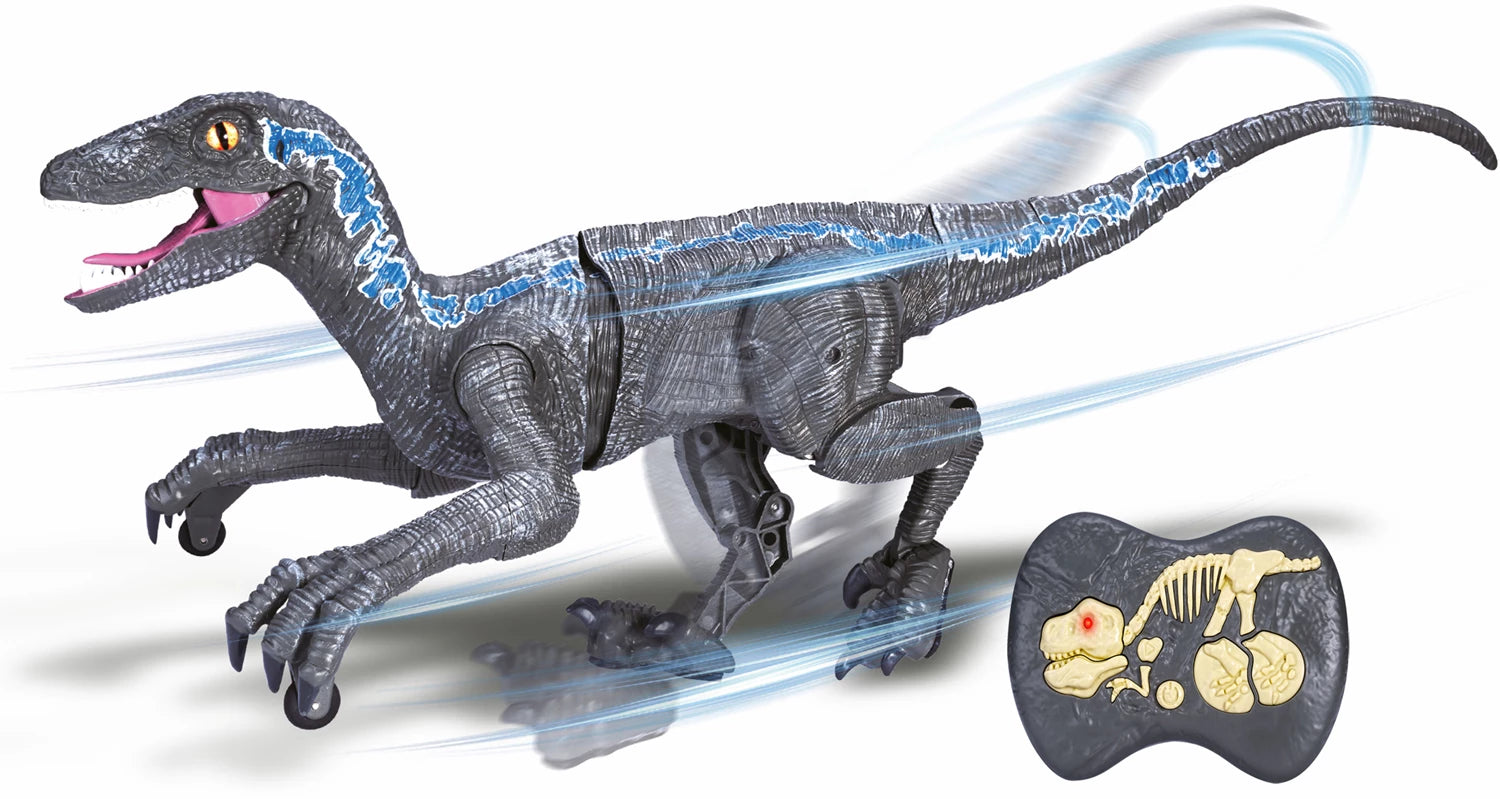 Dinosaurier grau / blau, 2.4 GHz