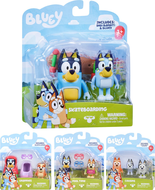 Bluey Figuren Doppelpack ass.