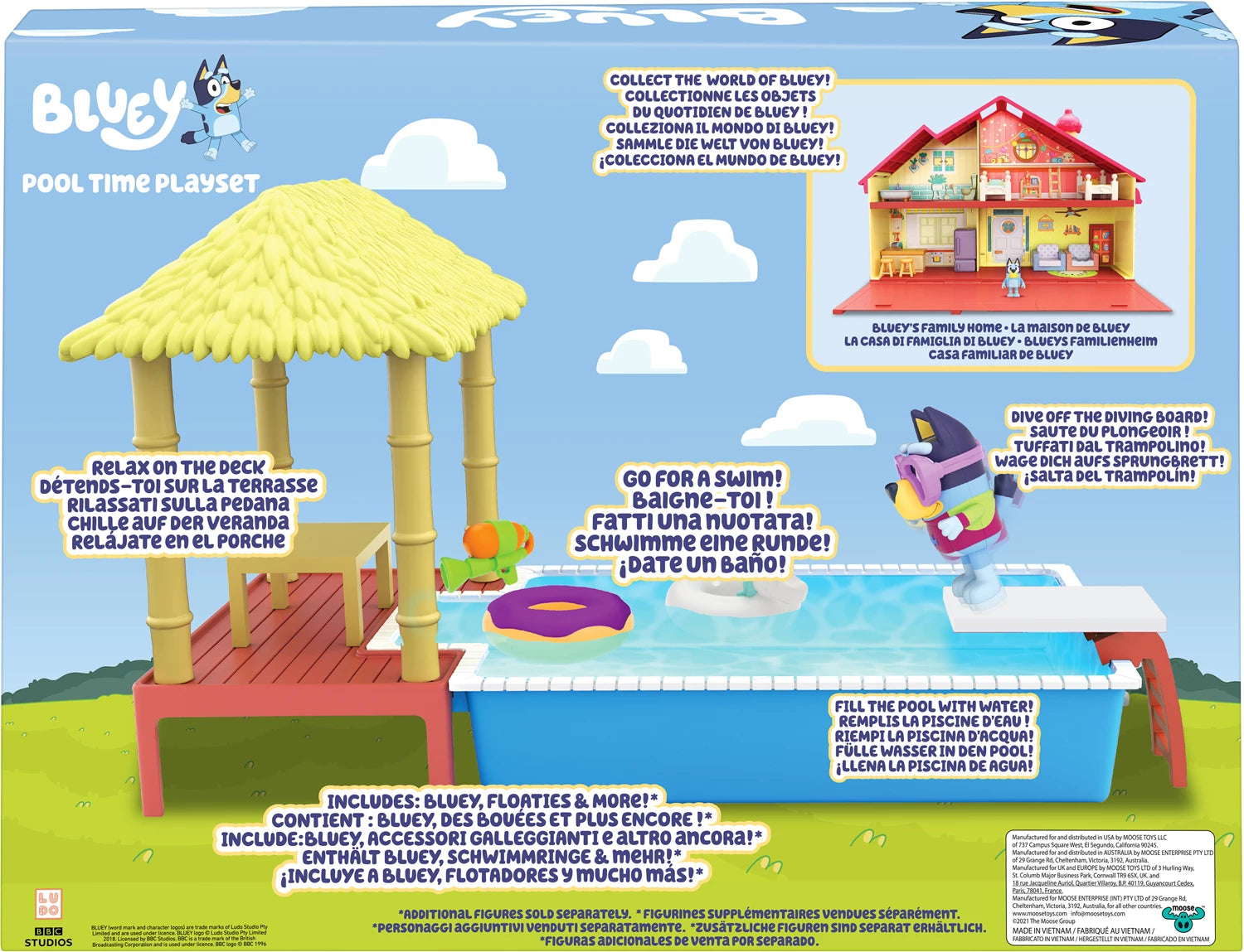 Bluey Pool Spielset
