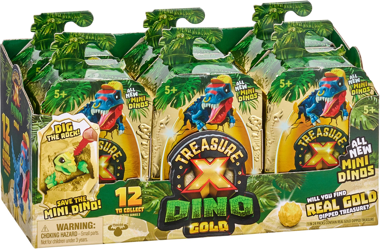 Dino Gold Mini Dinos ass. (6)