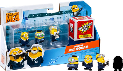 Minions 4 Sammelfiguren 4er Pack