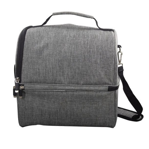 Swiss Ethno Kühltasche – 2 Fächer, Nylon 600D & Schultergurt