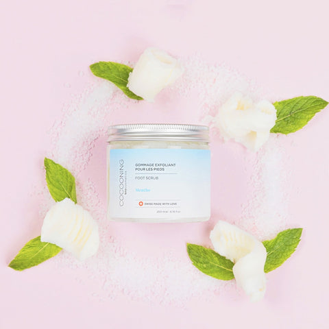 Cocooning Biocosmetics - Luxe Voet Scrub - 🌸 Exfolieer & Revitaliseer 🌿