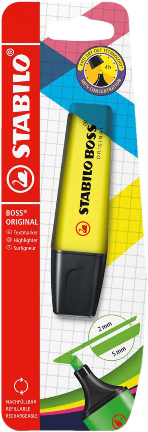 Stabilo Boss gelb 1St