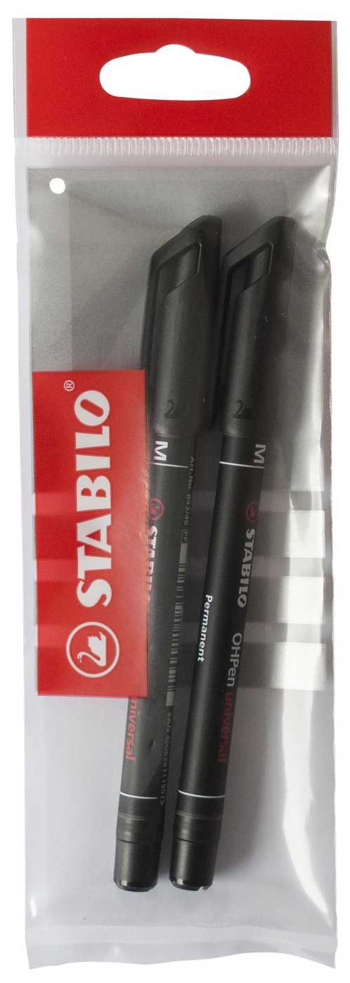 Stabilo M-Spitze schwarz 2St