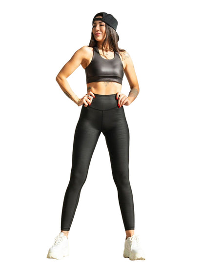 347 - Легінси зі шкіряним виглядом - Вивільніть свій стиль 🖤✨