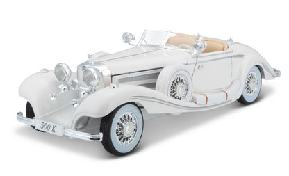 Mercedes Benz 500K Maharadscha 1936 1/18 weiss