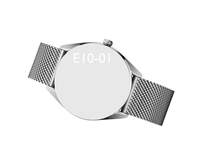 Elka Horloge - Tijdloze Stijl ⌚ E10-01 Milanese Band