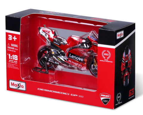 MotoGP 1/18 Ducati Lenovo #43 Miller 2022