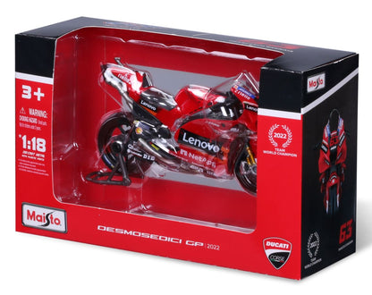 MotoGP 1/18 Ducati Lenovo #63 Bagnaia 2022