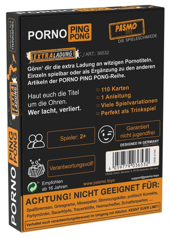 Porno Ping Pong Extra Ladung