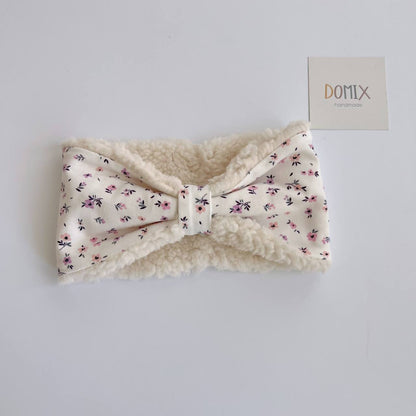 Floral Baby Headband – Winter Ear Warmer