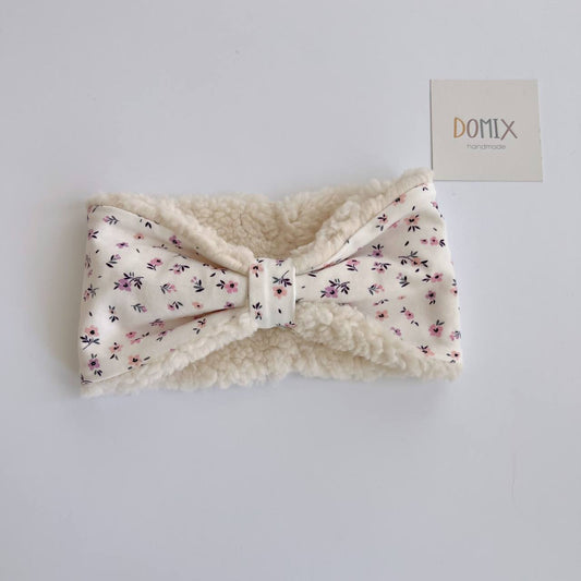 Floral Baby Headband – Winter Ear Warmer