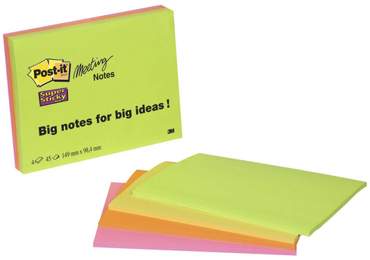 Post-it Super Sticky Notes