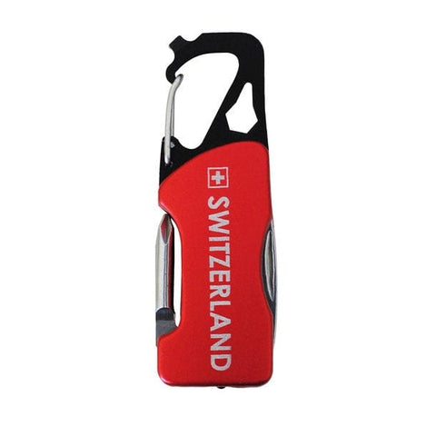 Climber Karabiner Multitool – Lampe, Messer & Schrauber