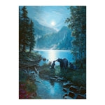 Bären im Mondschein 1000 Teile