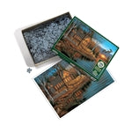 Blockhütte am See 1000 Teile