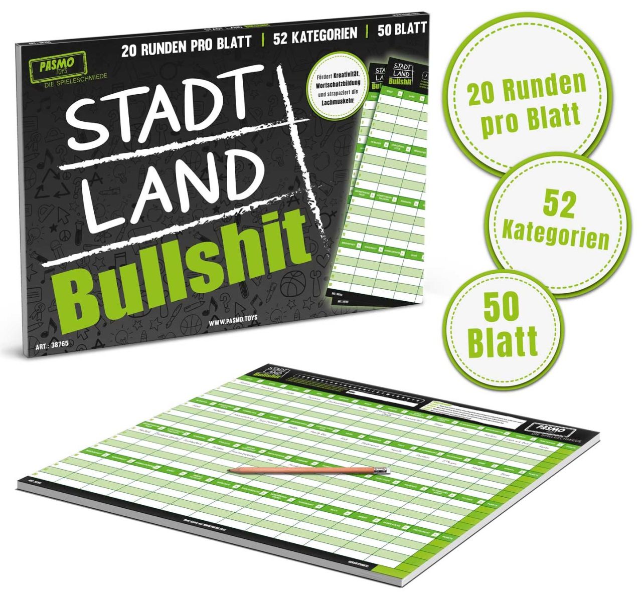 Stadt Land Bullshit A3