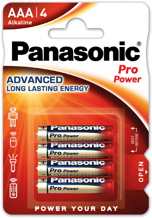 Batterie Panasonic AAA 4-er