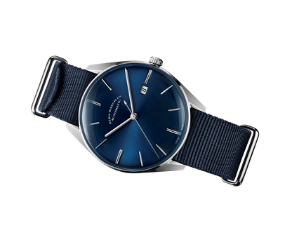 Elka Uhr - Blaues Nato-Armband für Elka ⌚ D02-0902