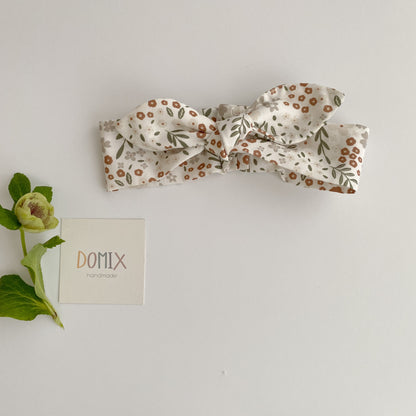 Cotton Body with Floral Print and headband