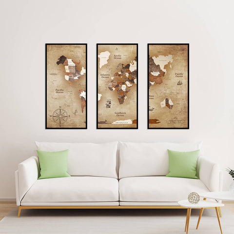 triptych wall art