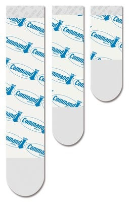 3M Command Strips 17200CLN transparent 16 Stück