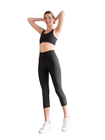 4306 Capri Leggings en Noir