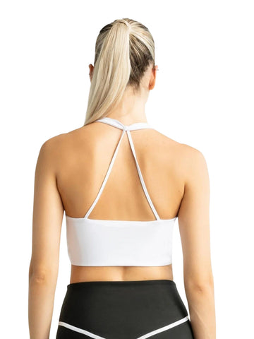 392 Saintes - Twist Dekolleté Sport-BH - Perfekt passform for trening! 💪🧘‍♀️