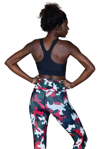 199 Spor Bra Tulle in Schwarz