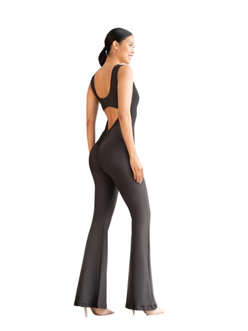 1500 - Spanish Scrunch Butt Jumpsuit - Flattering Elegance ✨