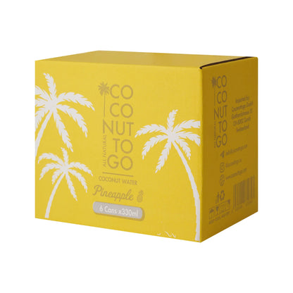 Cocco da Portare! - Acqua di Cocco all'Ananas - Pura Rinfrescante Tropicale 🍍🥥