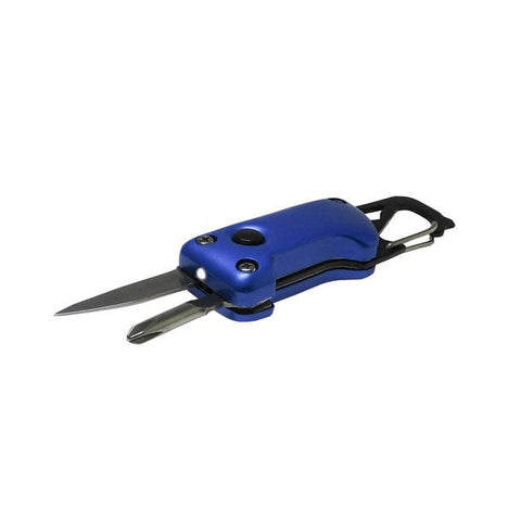 Climber Karabiner Multitool – Lampe, Messer & Schrauber