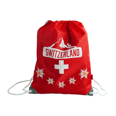 Swiss Ethno Sportbeutel aus Nylon – 11L, Schweizer Sujet