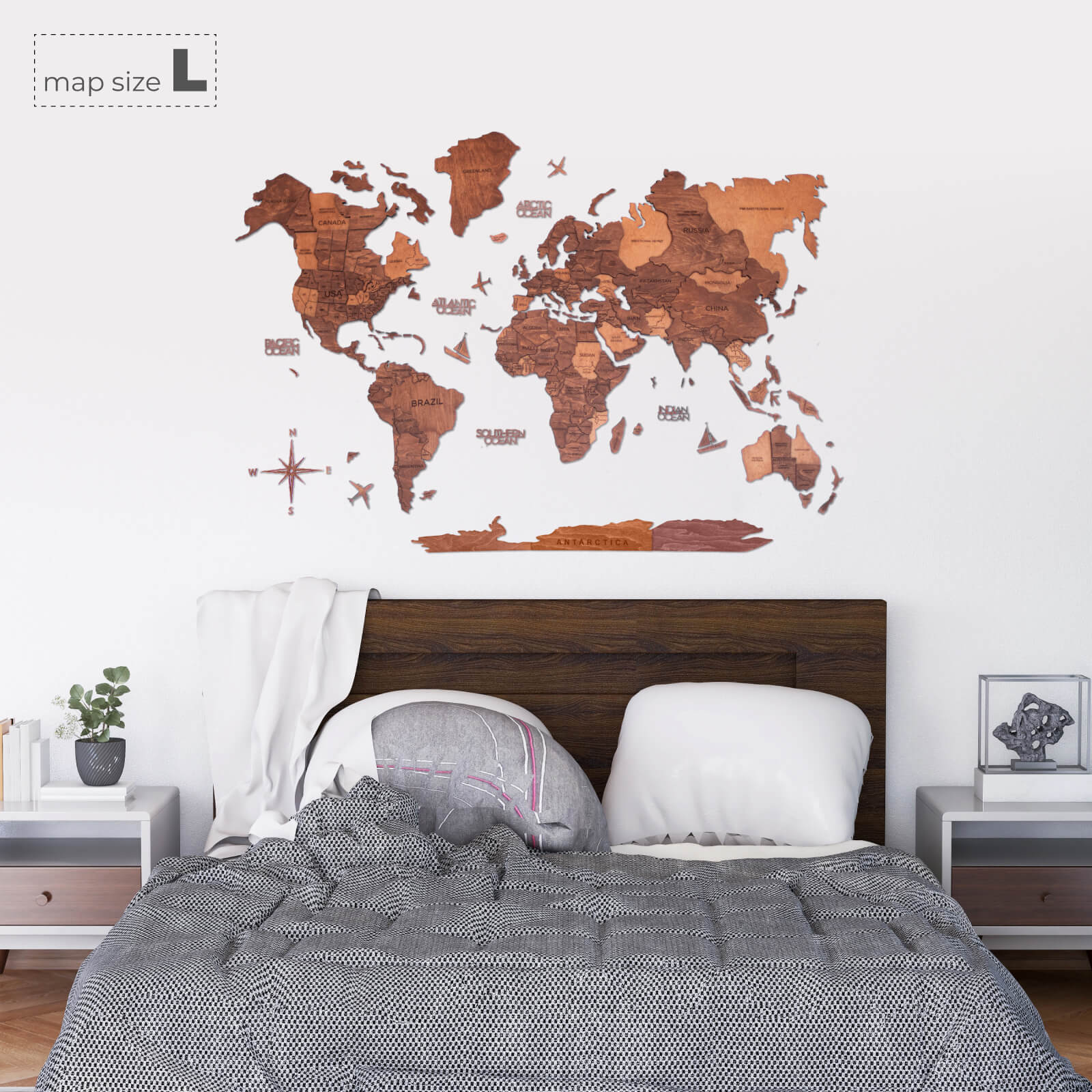 world map puzzle