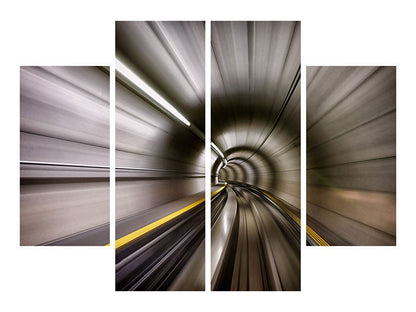 Leinwandbild 4-teilig In