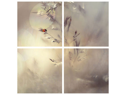 Leinwandbild 4-teilig Little Lady