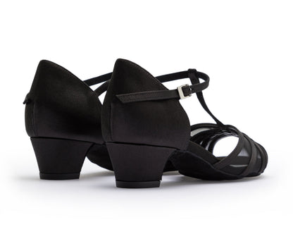 Grace Bliss Tanzschuhe in Schwarz Satin