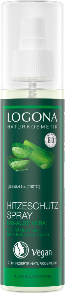 LOGONA Haarstyling Hitzeschutzspray Aloe