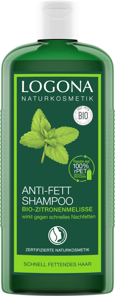 LOGONA Shampoo Zitronenmelisse Anti-Fett