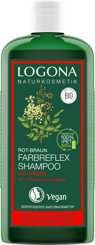 LOGONA Shampoo Farbreflex rot-braun