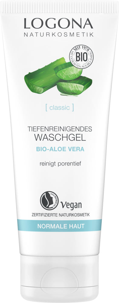 LOGONA Aloe Vera Waschgel tiefenreinig.