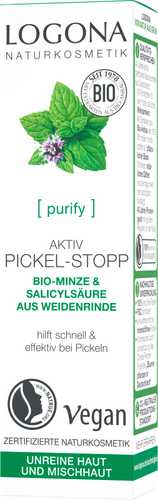 LOGONA Minze Aktiv Pickel-Stopp