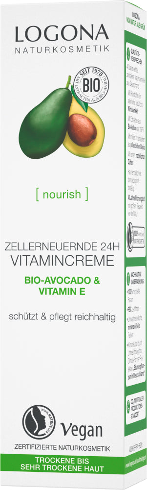 LOGONA Avocado Vitamincreme 24h zellern.